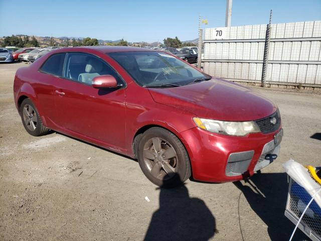 KNAFU6A28A5147590 - 2010 KIA FORTE S EX RED photo 4