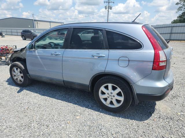 5J6RE38788L010789 - 2008 HONDA CR-V EXL BLUE photo 2