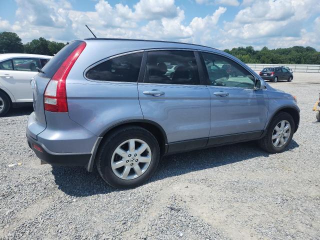 5J6RE38788L010789 - 2008 HONDA CR-V EXL BLUE photo 3