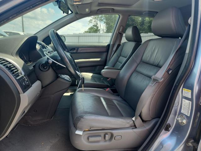 5J6RE38788L010789 - 2008 HONDA CR-V EXL BLUE photo 7