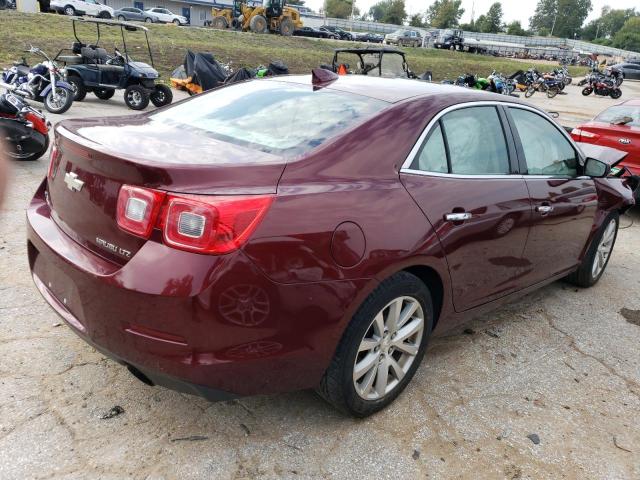 1G11F5SL8FF232836 - 2015 CHEVROLET MALIBU LTZ ბურგუნდია ფოტო 3