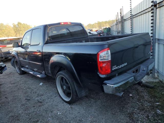5TBET341X5S497072 - 2005 TOYOTA TUNDRA DOUBLE CAB SR5 BLACK photo 2
