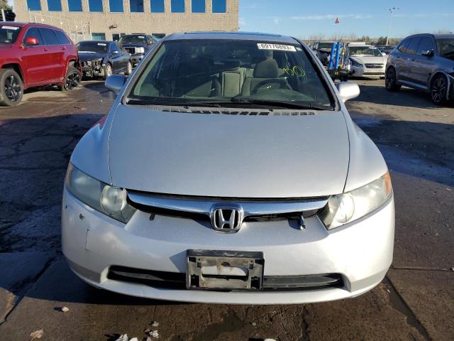 1HGFA16808L068997 - 2008 HONDA CIVIC EX SILVER photo 5