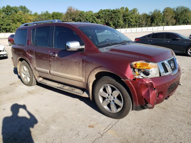 5N1BA0ND1BN621945 - 2011 NISSAN ARMADA SV BURGUNDY photo 4