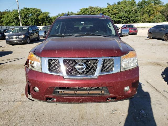 5N1BA0ND1BN621945 - 2011 NISSAN ARMADA SV BURGUNDY photo 5