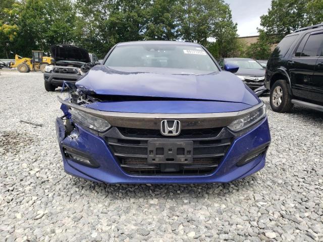 1HGCV2F33JA020770 - 2018 HONDA ACCORD SPORT BLUE photo 5
