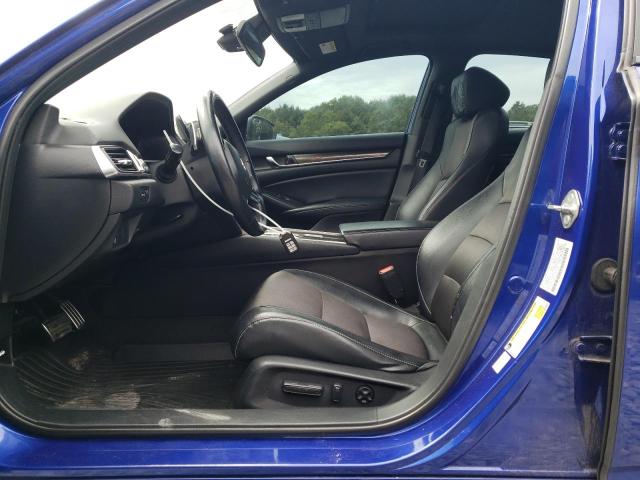 1HGCV2F33JA020770 - 2018 HONDA ACCORD SPORT BLUE photo 7