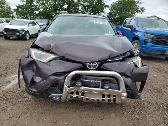 2T3RFREV5GW524782 - 2016 TOYOTA RAV4 XLE BURGUNDY photo 5