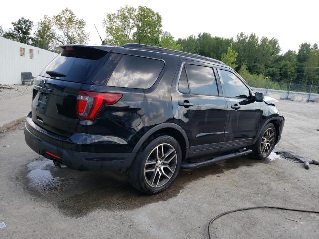 1FM5K8GT1JGC24980 - 2018 FORD EXPLORER SPORT BLACK photo 3
