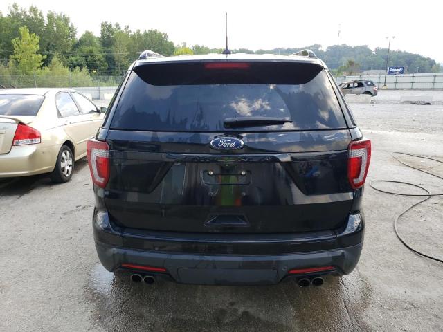 1FM5K8GT1JGC24980 - 2018 FORD EXPLORER SPORT BLACK photo 6