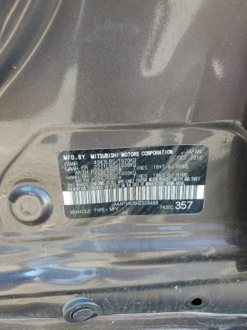 JA4AP3AU5HZ009488 - 2017 MITSUBISHI OUTLANDER SPORT ES Grau Foto 13