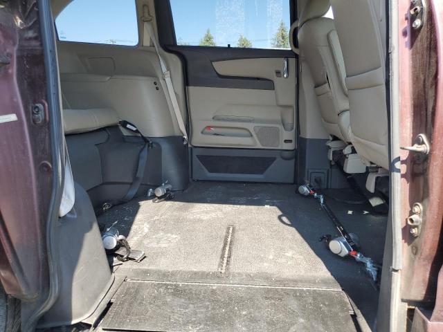 5FNRL5H65GB105763 - 2016 HONDA ODYSSEY EXL 栗色 照片 11