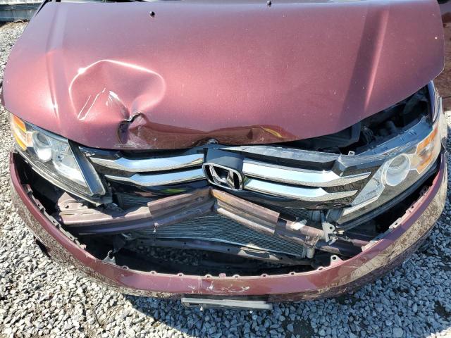 5FNRL5H65GB105763 - 2016 HONDA ODYSSEY EXL 栗色 照片 12