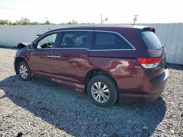 5FNRL5H65GB105763 - 2016 HONDA ODYSSEY EXL 栗色 照片 2