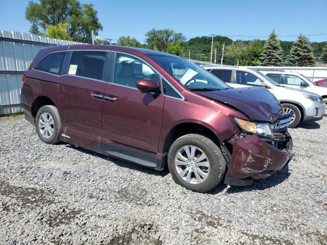 5FNRL5H65GB105763 - 2016 HONDA ODYSSEY EXL 栗色 照片 4