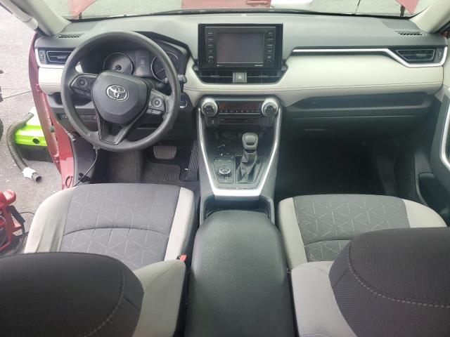 JTMR6RFVXMD009414 - 2021 TOYOTA RAV4 XLE BURGUNDY photo 8