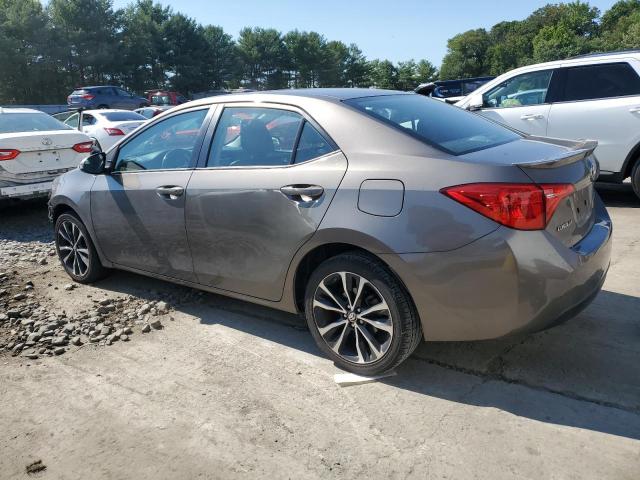 2T1BURHE4KC222034 - 2019 TOYOTA COROLLA L GRAY photo 2