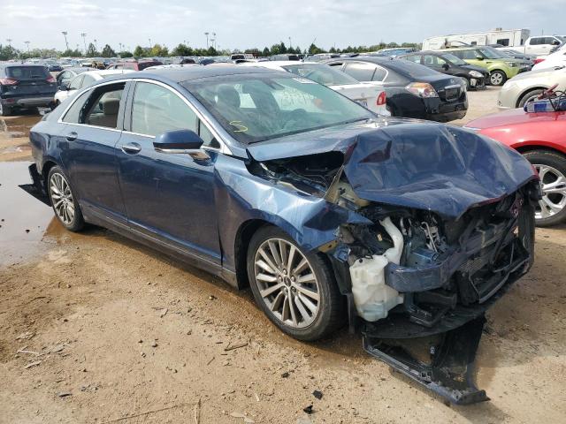 3LN6L5D95HR624410 - 2017 LINCOLN MKZ SELECT BLUE photo 4