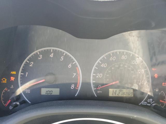 1NXBU40E29Z006240 - 2009 TOYOTA COROLLA BASE Սև լուսանկար 9