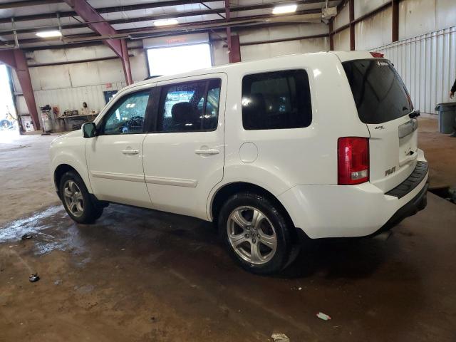5FNYF4H60FB050893 - 2015 HONDA PILOT EXL WHITE photo 2