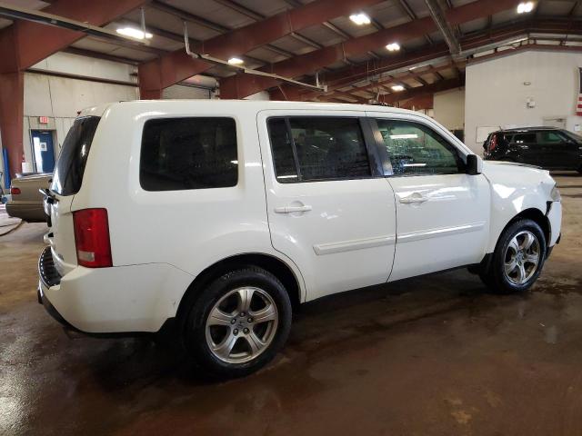 5FNYF4H60FB050893 - 2015 HONDA PILOT EXL WHITE photo 3