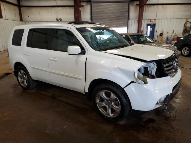 5FNYF4H60FB050893 - 2015 HONDA PILOT EXL WHITE photo 4