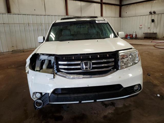 5FNYF4H60FB050893 - 2015 HONDA PILOT EXL WHITE photo 5