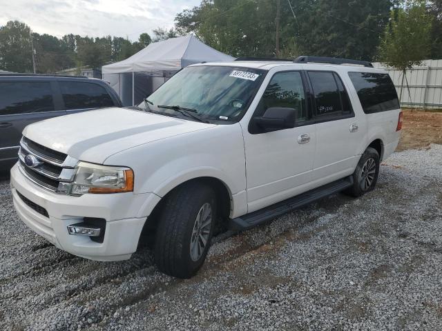 1FMJK1HT0FEF06230 - 2015 FORD EXPEDITION EL XLT WHITE photo 1