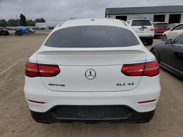 WDC0J6EB5JF441688 - 2018 MERCEDES-BENZ GLC COUPE 43 4MATIC AMG WHITE photo 6