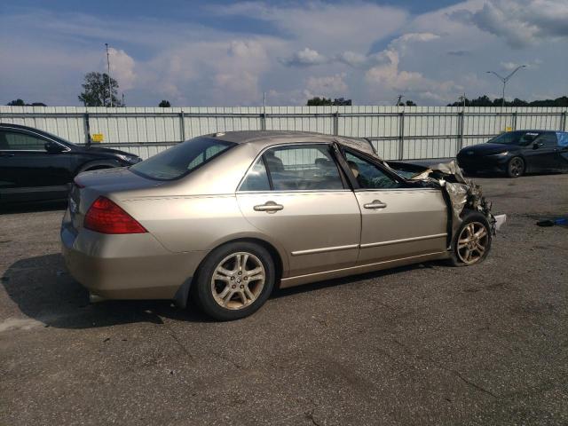 1HGCM56886A168629 - 2006 HONDA ACCORD EX ოქროსფერი ფოტო 3