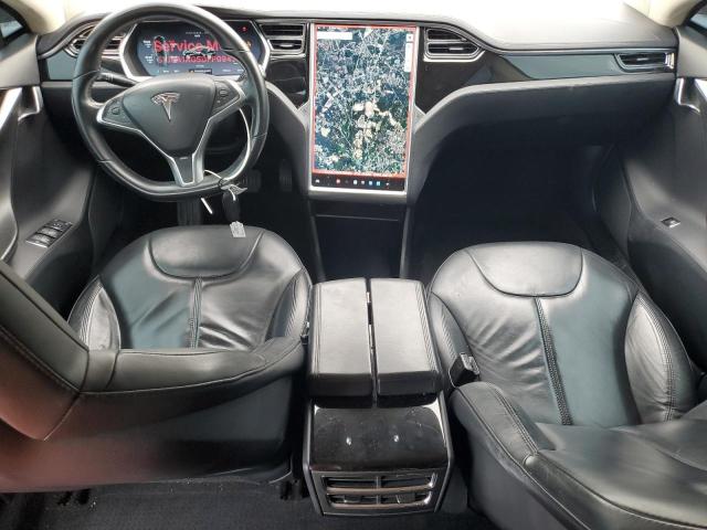 5YJSA1AG5DFP09490 - 2013 TESLA MODEL S GREEN photo 8