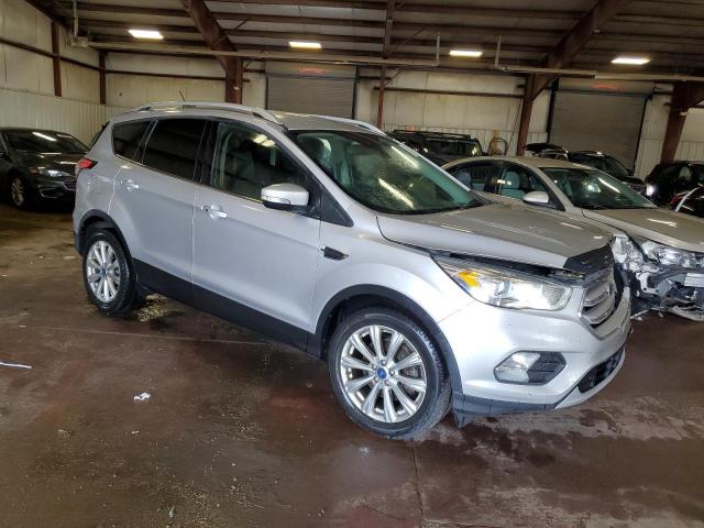 1FMCU0J9XJUA20714 - 2018 FORD ESCAPE TITANIUM Srebrny zdjęcie 4