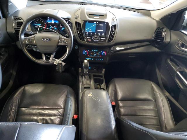 1FMCU0J9XJUA20714 - 2018 FORD ESCAPE TITANIUM Srebrny zdjęcie 8