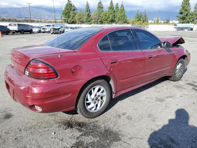 1G2NF52EX4C124781 - 2004 PONTIAC GRAND AM SE1 BURGUNDY photo 3