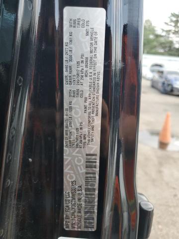 1C4HJXDG7MW533725 - 2021 JEEP WRANGLER U SPORT أسود صورة 13