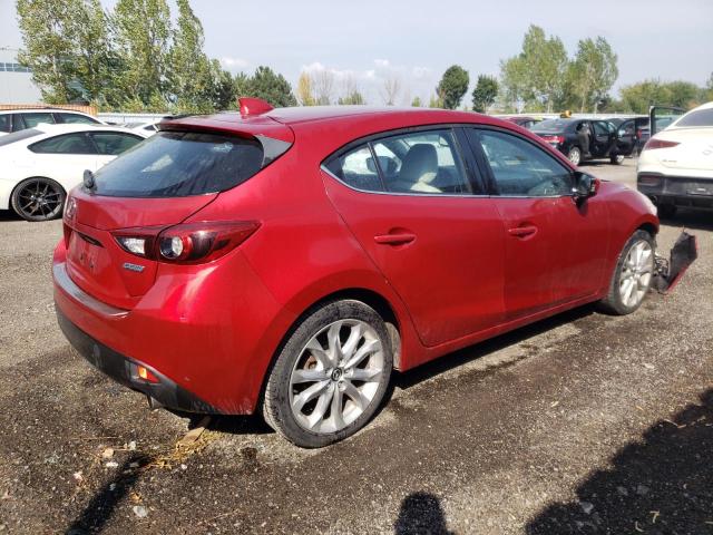 JM1BM1M31E1102805 - 2014 MAZDA 3 GRAND TOURING RED photo 3