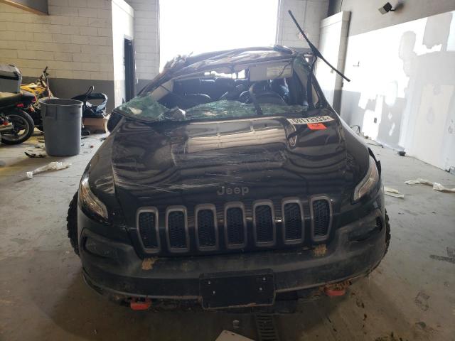1C4PJMBB3FW588421 - 2015 JEEP CHEROKEE TRAILHAWK BLACK photo 5