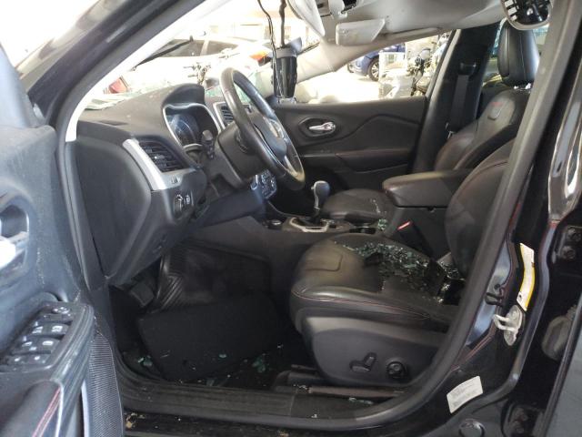 1C4PJMBB3FW588421 - 2015 JEEP CHEROKEE TRAILHAWK BLACK photo 7