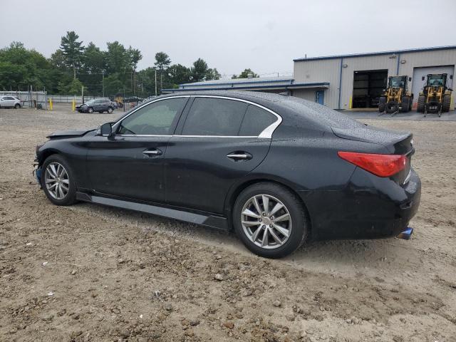 JN1BV7AR3FM414510 - 2015 INFINITI Q50 BASE შავი ფოტო 2