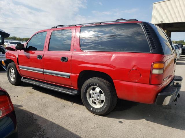 3GNEC16Z92G335434 - 2002 CHEVROLET SUBURBAN C1500 RED photo 2