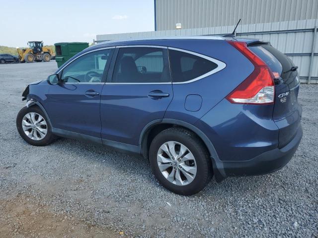 2HKRM3H77DH513186 - 2013 HONDA CR-V EXL BLUE photo 2