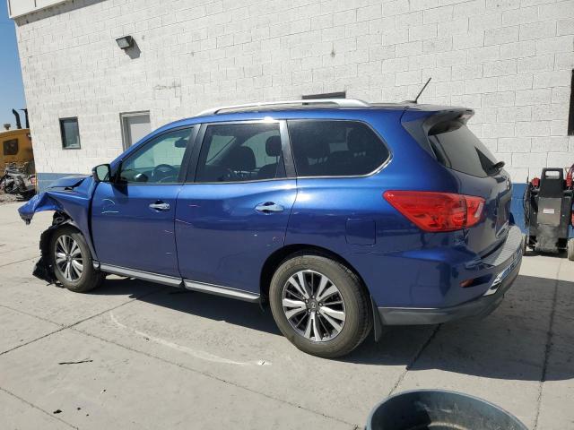 5N1DR2MN8HC616303 - 2017 NISSAN PATHFINDER S BLUE photo 2