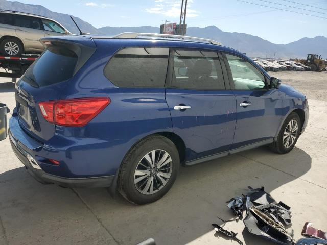 5N1DR2MN8HC616303 - 2017 NISSAN PATHFINDER S BLUE photo 3