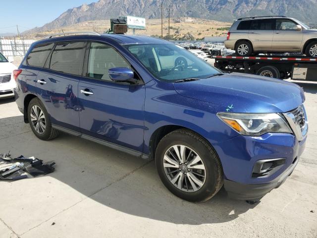 5N1DR2MN8HC616303 - 2017 NISSAN PATHFINDER S BLUE photo 4