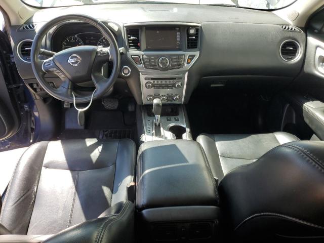 5N1DR2MN8HC616303 - 2017 NISSAN PATHFINDER S BLUE photo 8