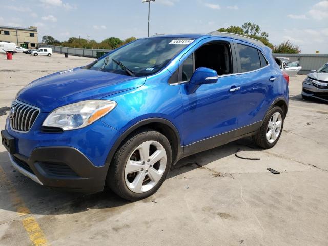 KL4CJASB7FB166909 - 2015 BUICK ENCORE BLUE photo 1