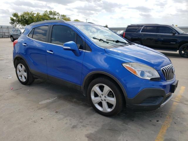 KL4CJASB7FB166909 - 2015 BUICK ENCORE BLUE photo 4