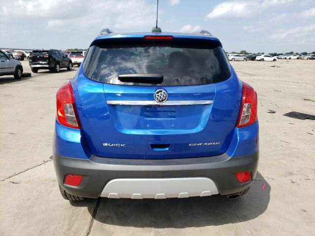 KL4CJASB7FB166909 - 2015 BUICK ENCORE BLUE photo 6