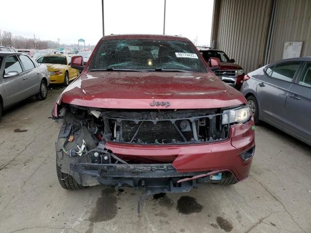 1C4RJFAG8JC464916 - 2018 JEEP GRAND CHER LAREDO Бордовый фото 5