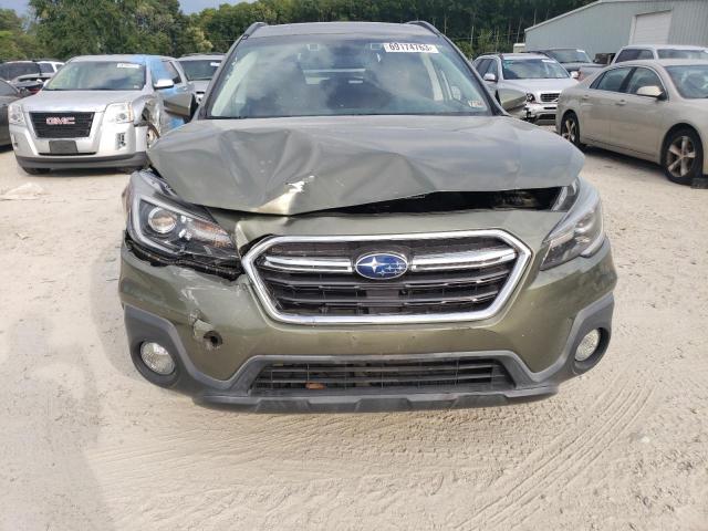 4S4BSETC3K3383838 - 2019 SUBARU OUTBACK TOURING GREEN photo 5